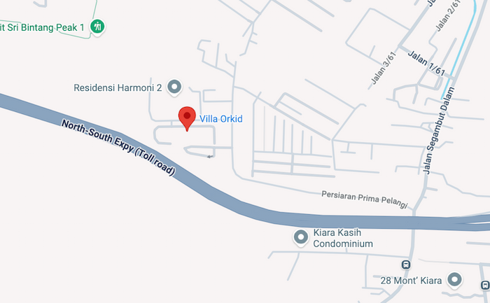 Map image placeholder for TrustedNote Malaysia